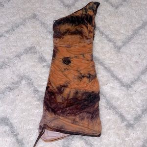 Brand new bodycon one shoulder dress